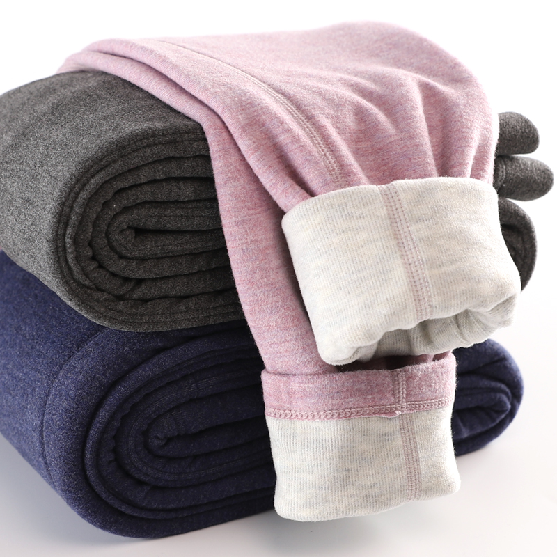 A类儿童保暖裤羊毛蚕丝加厚棉裤