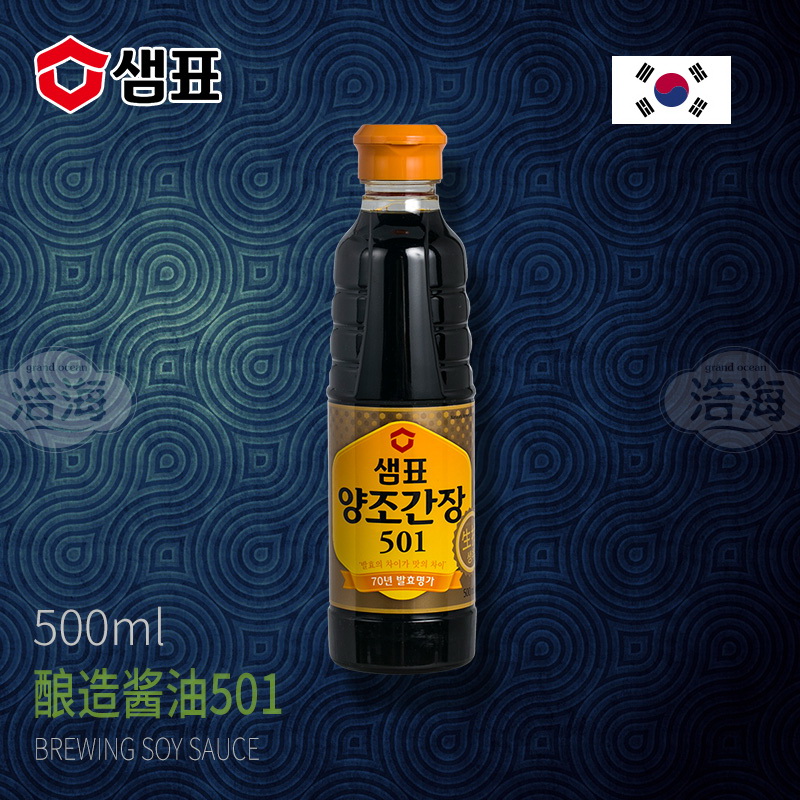 ÉŸ®ÄðÔì½´ÓÍ501£¨500ml£©Æ¿×°º«¹ú½ø¿Úº«Ê½½´ÓͼÒÓÃ×ô²ÍÅë⿵÷ÁÏ