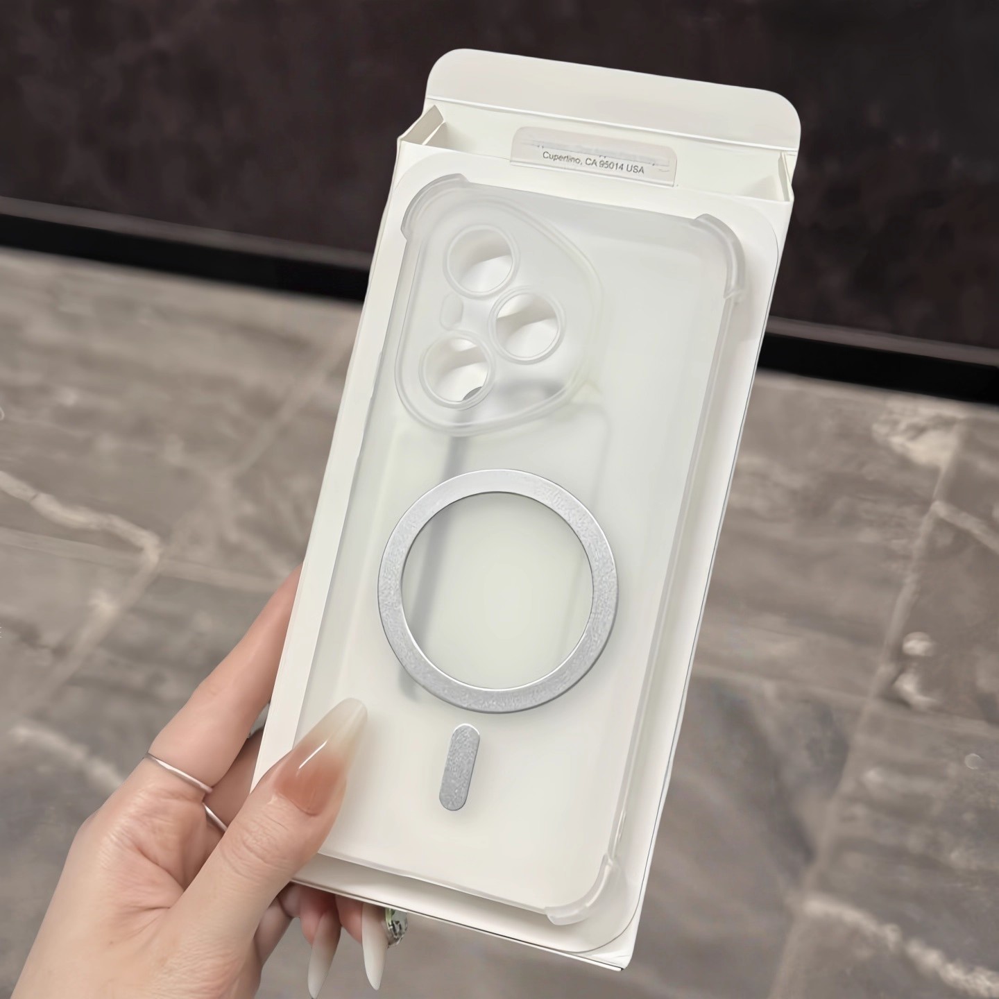 半透明四角防摔适用荣耀400手机壳400pro新款冰雾磨砂磁吸软壳honor300高级感200全包保护套100pro简约外壳