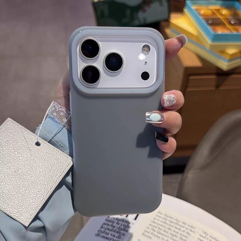 炭灰半透果冻适用Nova15pro华为Pura 70Pro+手机