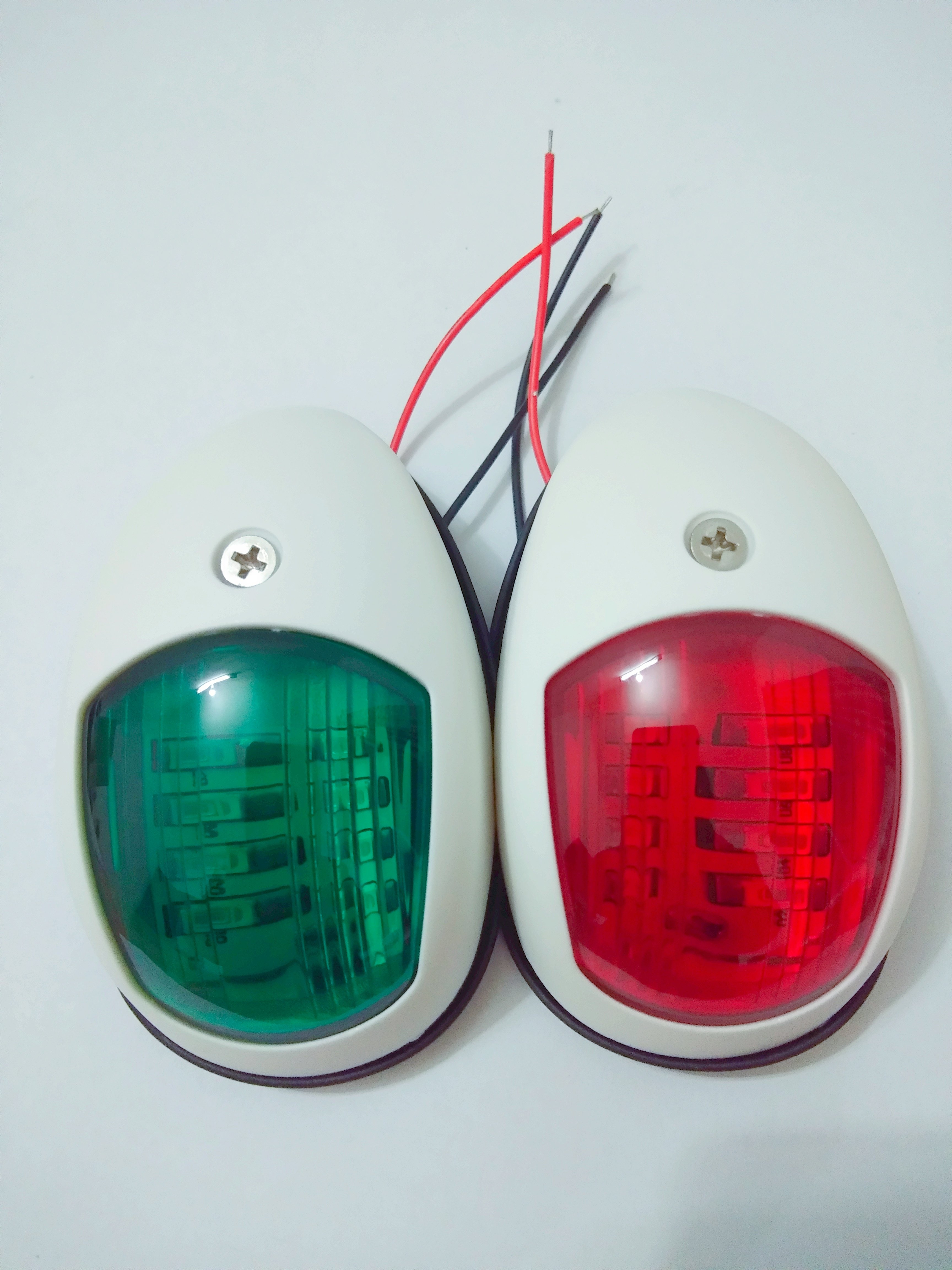 led游艇专用航行灯小艇左右舷灯船用红绿灯快艇信号灯12-24v 防水