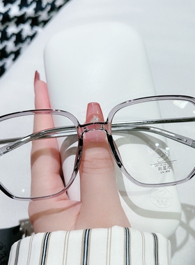 小红书防蓝光辐射眼镜女素颜显脸小护目平光镜配变色近视眼睛框男