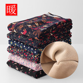 棉裤 中老年女棉裤 加肥加大婆婆裤 中厚款 妈妈高腰薄款 加绒保暖裤