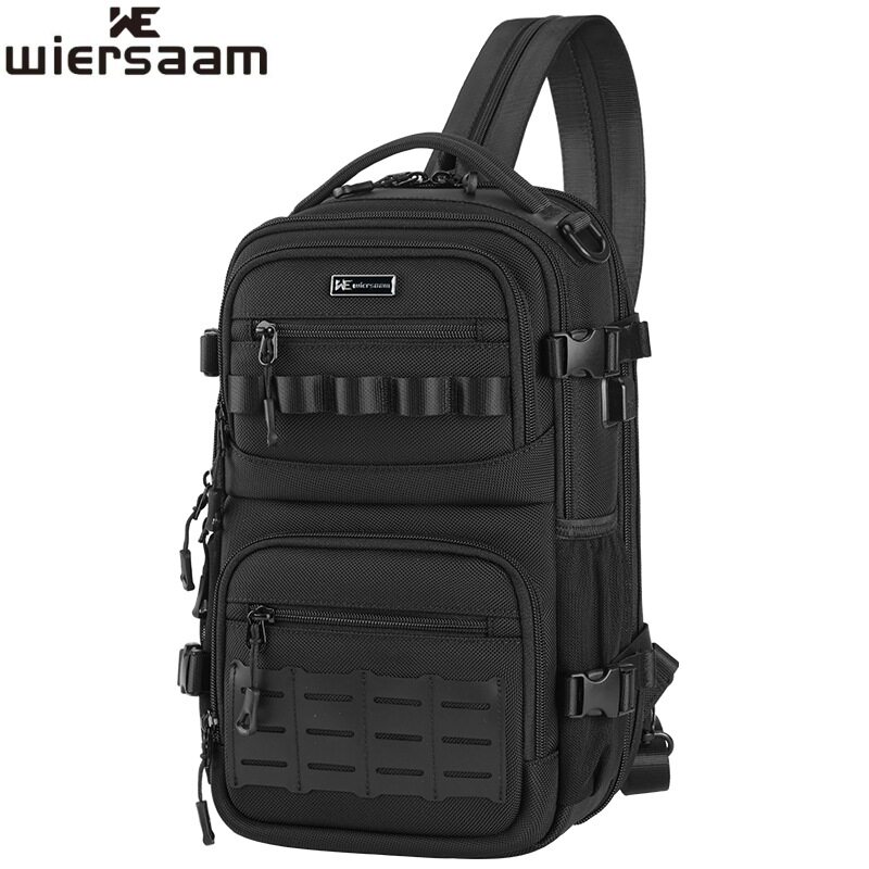 新款多功能单小双肩背包男休闲胸包小众时尚出行大容量三用斜挎包