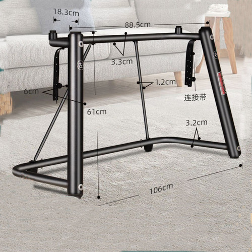 电子琴U型琴架电钢琴琴架子键盘合成器键盘累乐器琴架通用型琴架