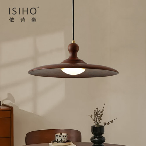 法式中古餐厅吊灯设计师吧台