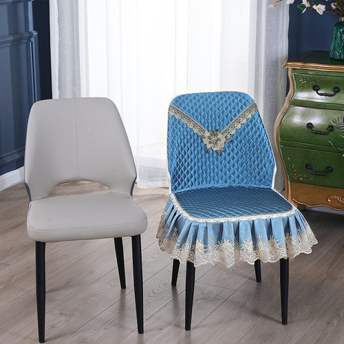 轻奢异形餐桌布椅垫椅子套家用
