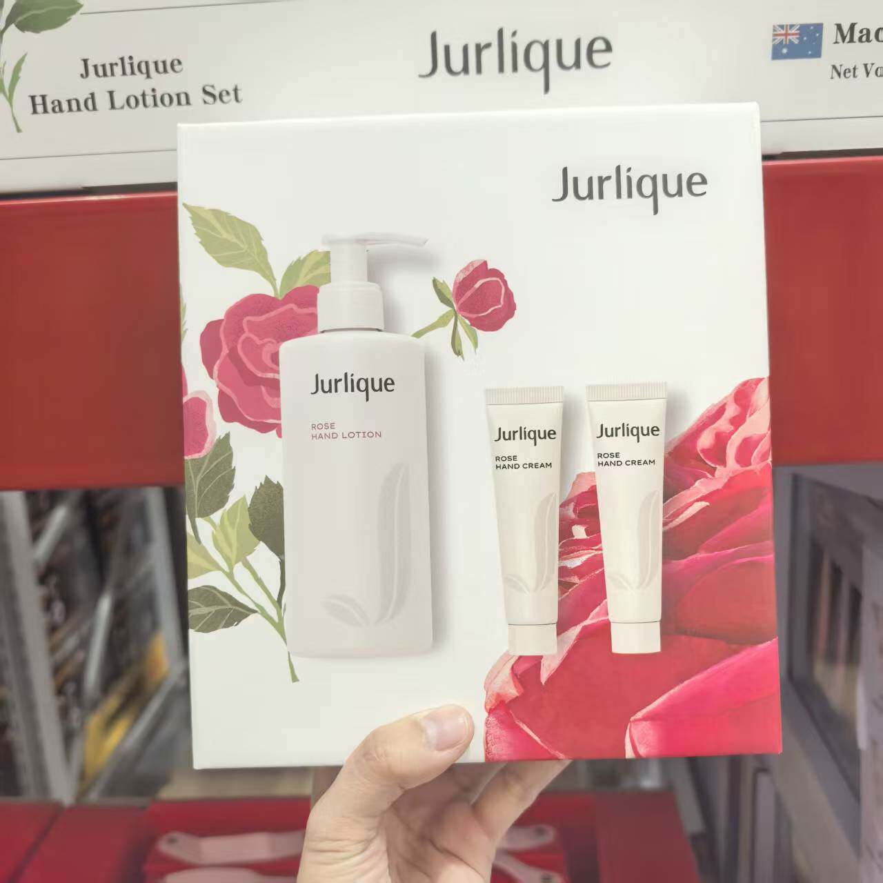 山姆Jurlique澳洲进口茱莉蔻玫瑰护手霜套装国内代购