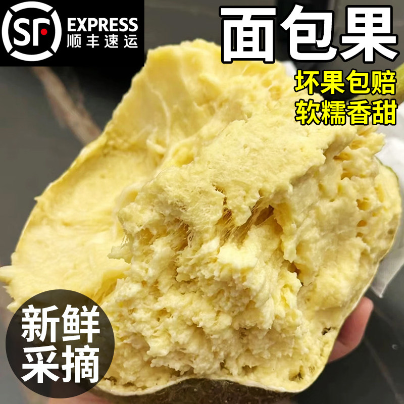 顺丰面包果当季鲜果罕见新鲜水果