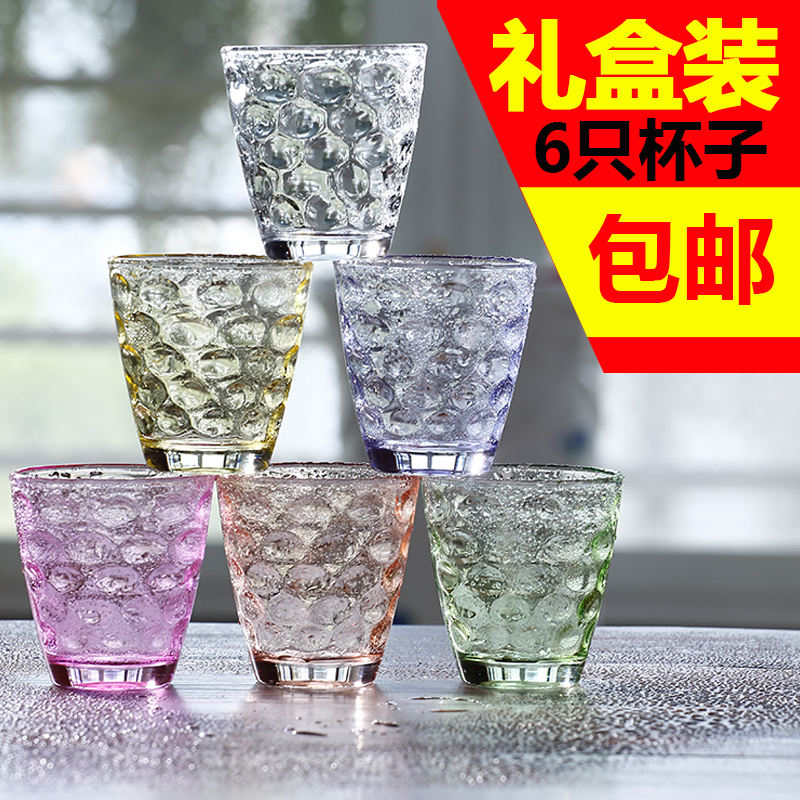 家用玻璃杯子套装6只装欧式无盖凉水杯泡茶杯家庭喝水杯耐热加厚|msdalam kategori pinggan mangkuk, Cup/cawan/cerek, Glass - dari Buy2taobao.com untuk memberikan perkhidmatan ejen Taobao profesional membeli
