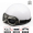 968 - Белые модные очки + шляпа + шарф