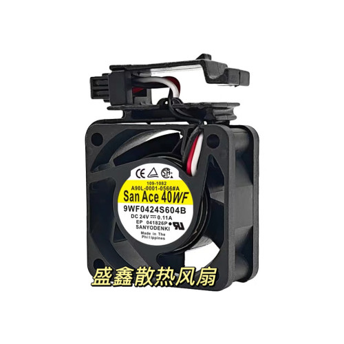 原装三洋 9WF0424S604B A90L-0001-0566#A 24V发那科机床系统风扇