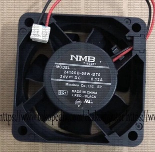 2410SB 05W 0.13A 正品 2线散热风扇 24V NMB 6025 原装 B70