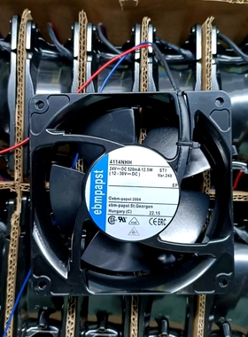 4114NHH 4114NHHR 全新德国ebmpapst 12038 24V 12.5W 变频器风扇