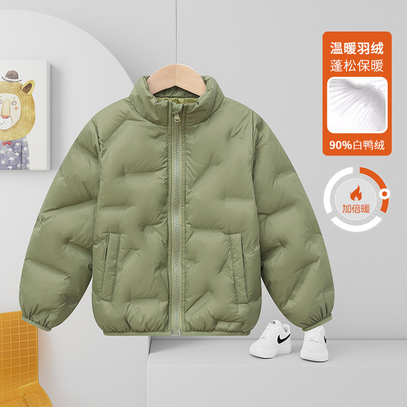 巴拉可儿儿童校服神器轻薄羽绒服羽绒服