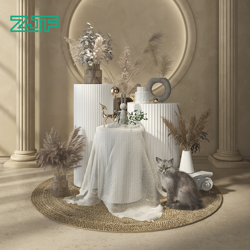 众匠坊泉州晋江圆柱展台包邮