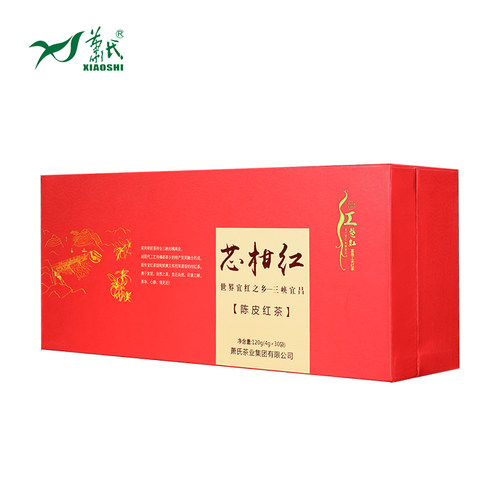 萧氏红茶湖北宜昌陈皮礼盒装120g