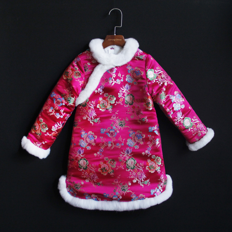 新款外套过年装宝宝民族风旗袍
