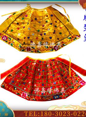 佛鑫缘台版祖师佛衣袈裟加西三平祖师地王菩萨手工珠片黄【议价】