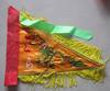 Colored prayer flag Wuying prayer flag Five parties prayer flag Pennant Dragon flag yellow triangle Guides flag 30cm
