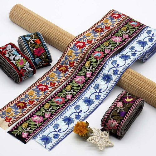 刺绣花边雅泽花边民族风复古