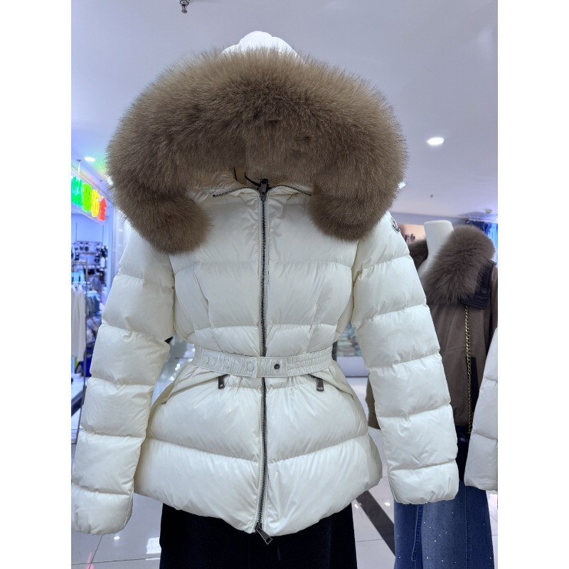 欧货轻熟风加厚保暖连帽大毛领宽松大码小个子棉服外套女洋气百搭
