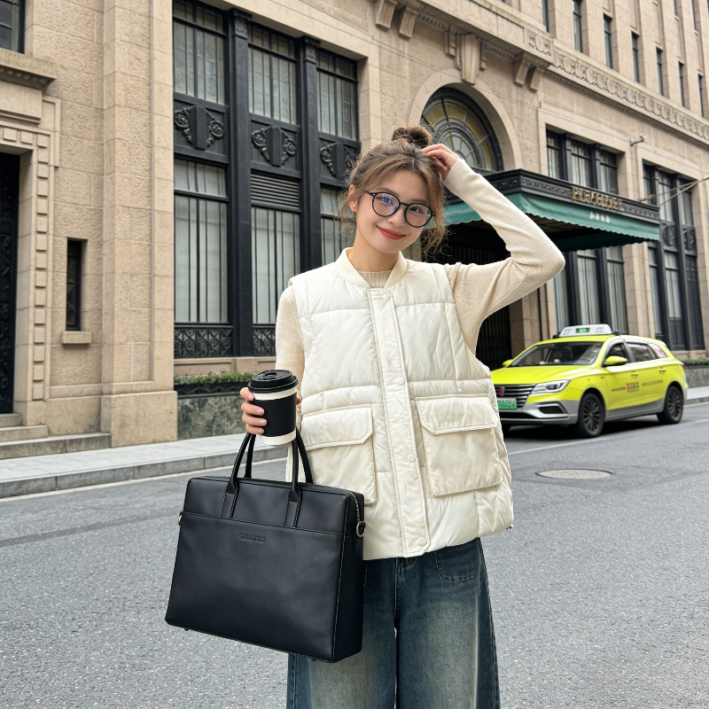 温柔风棉服棉衣马甲外套女春季新款韩版小个子保暖无袖坎肩短外套