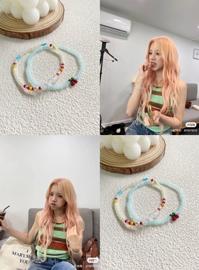 手工手链串珠明星同款日韩情侣