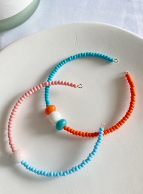 pupu瓷珠小众串珠原创原创