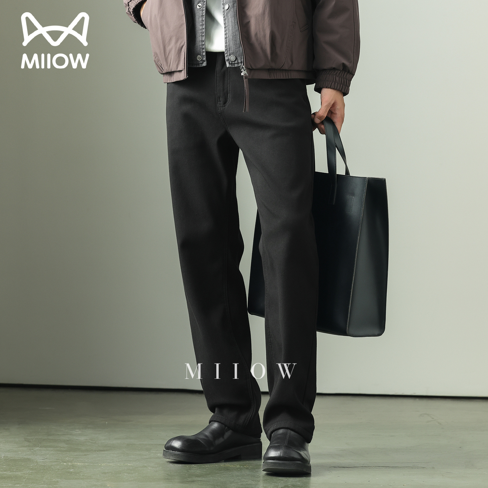 360度弹力牛仔裤男合身干练通勤