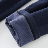 高腰护膝秋裤 弹力修身 德绒薄保暖裤 男士 单件内穿衬裤 大码 显瘦新款