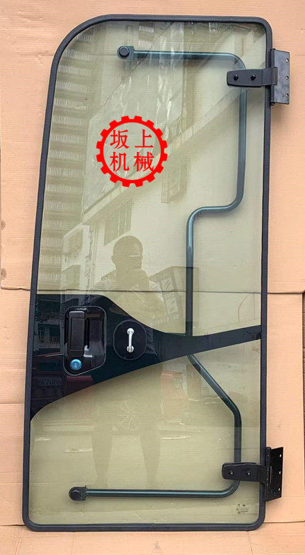 神钢SK60-8驾驶室门总成带玻璃门锁驾驶室车门左门挖掘机配件