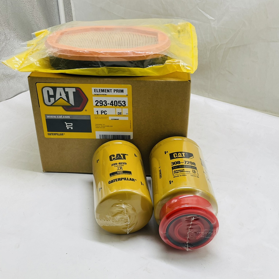 293-4053原装卡特空气滤芯空滤柴滤机滤油水分离器滤清器保养件