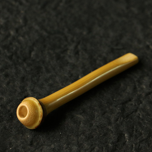 纯手工制作天然筇竹小烟嘴