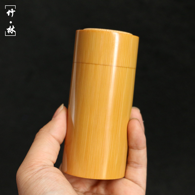 精品纯手工精磨天然老玉竹茶叶罐带内盖拔口竹制茶仓便携式茶叶筒,餐饮具,茶道/零配,淘宝优惠券,粉丝福利购,淘宝优惠卷