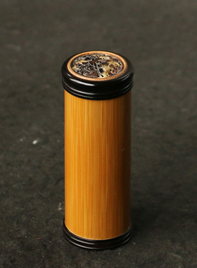 精品纯手工制作天然老玉竹金钟竹蛉筒竹虫具叫罐鸣虫具竹制小虫罐