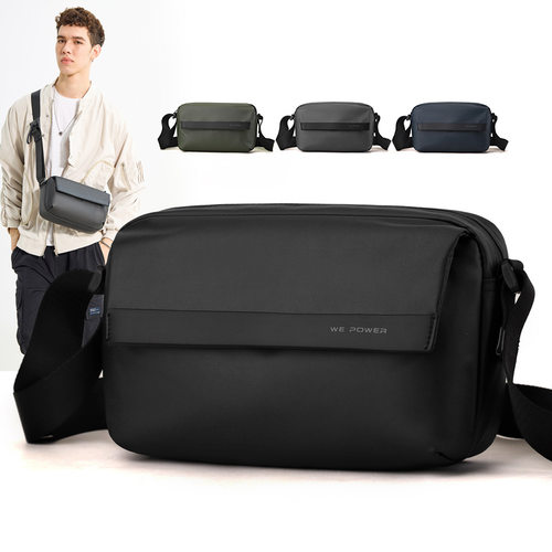 大容量斜挎包潮牌工装机能单肩包