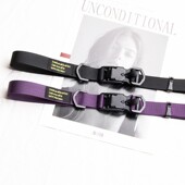 2.5cm自动磁力扣机能风帆布腰带女 嘻哈加长皮带男 裤 个性 潮流工装