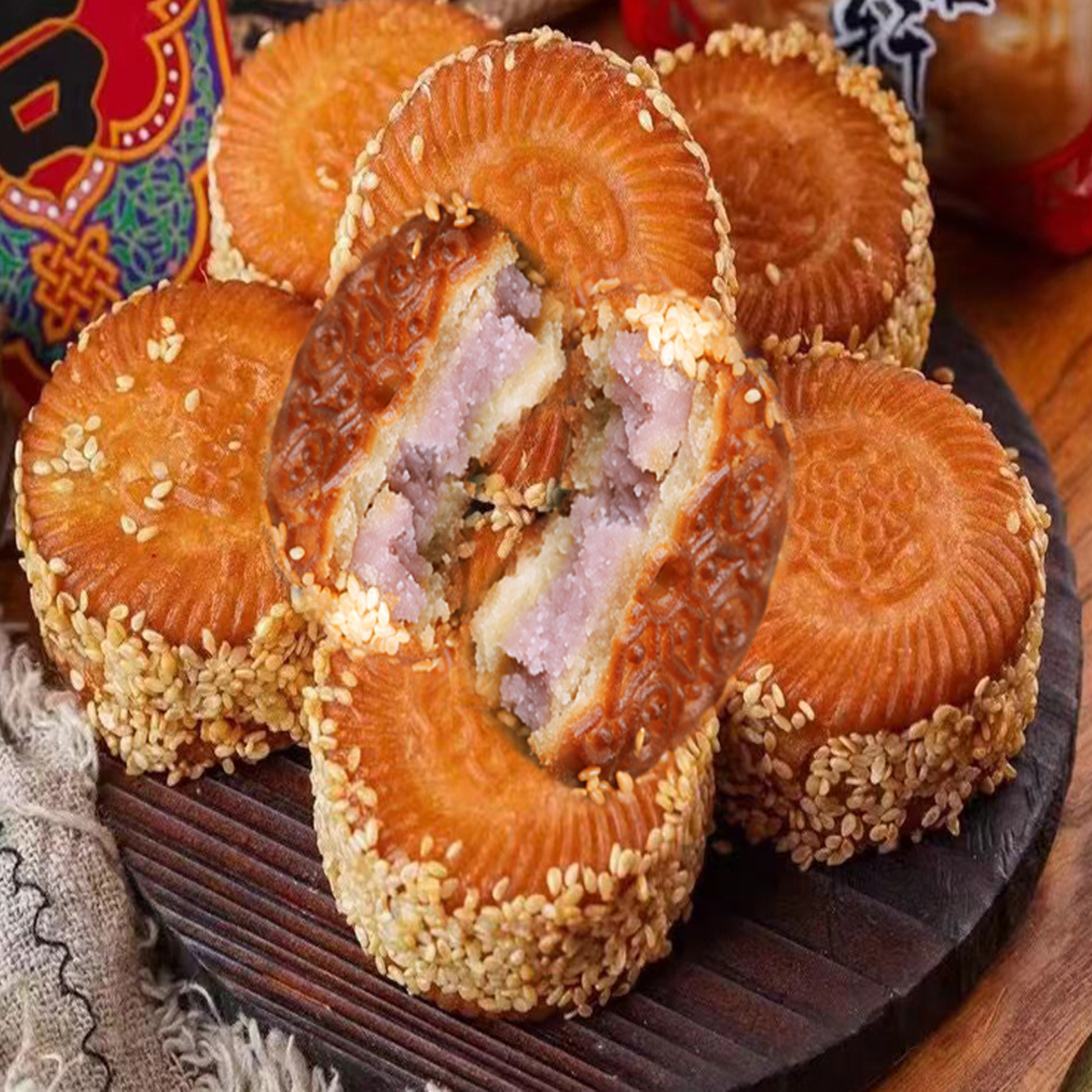 芋头饼香芋饼泉州闽南特产小吃