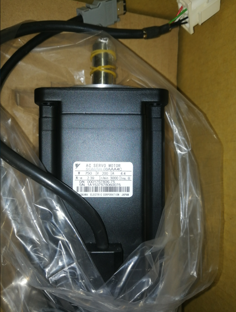 SGM-08V312 /SGM-08V314 全新安川伺服电机 750W 质保1年