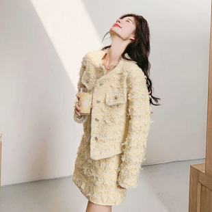 减龄穿搭两件套装 小香风高级感气质套装 时尚 新款 裙女冬装