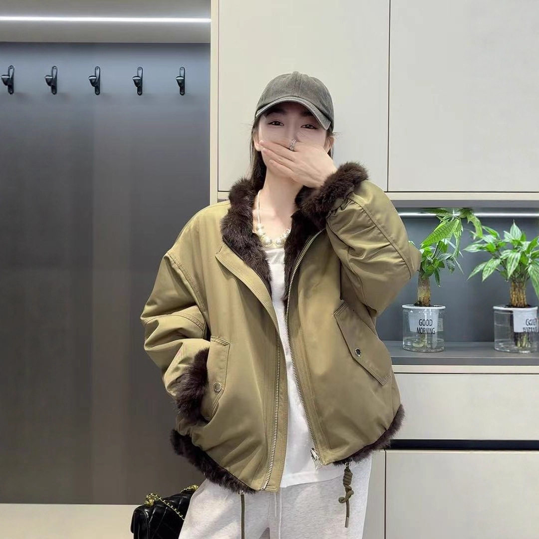 今年流行特惠冬装新款安哥拉兔毛皮草女短款立领拉链外套宽松保暖,女装/女士精品,短外套,淘宝优惠券,粉丝福利购,淘宝优惠卷