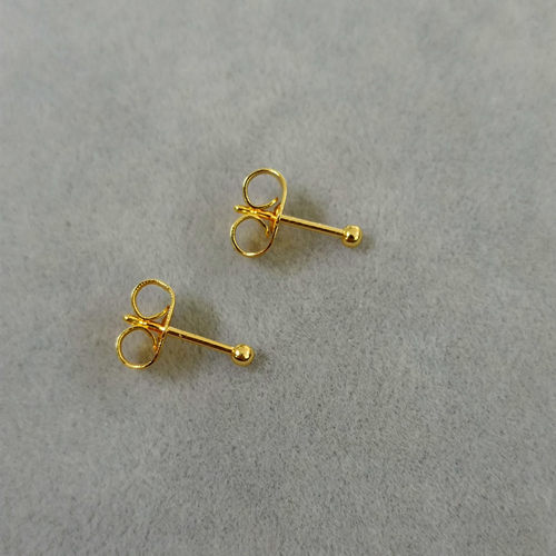 HuoTing镀金简约女不掉色耳钉