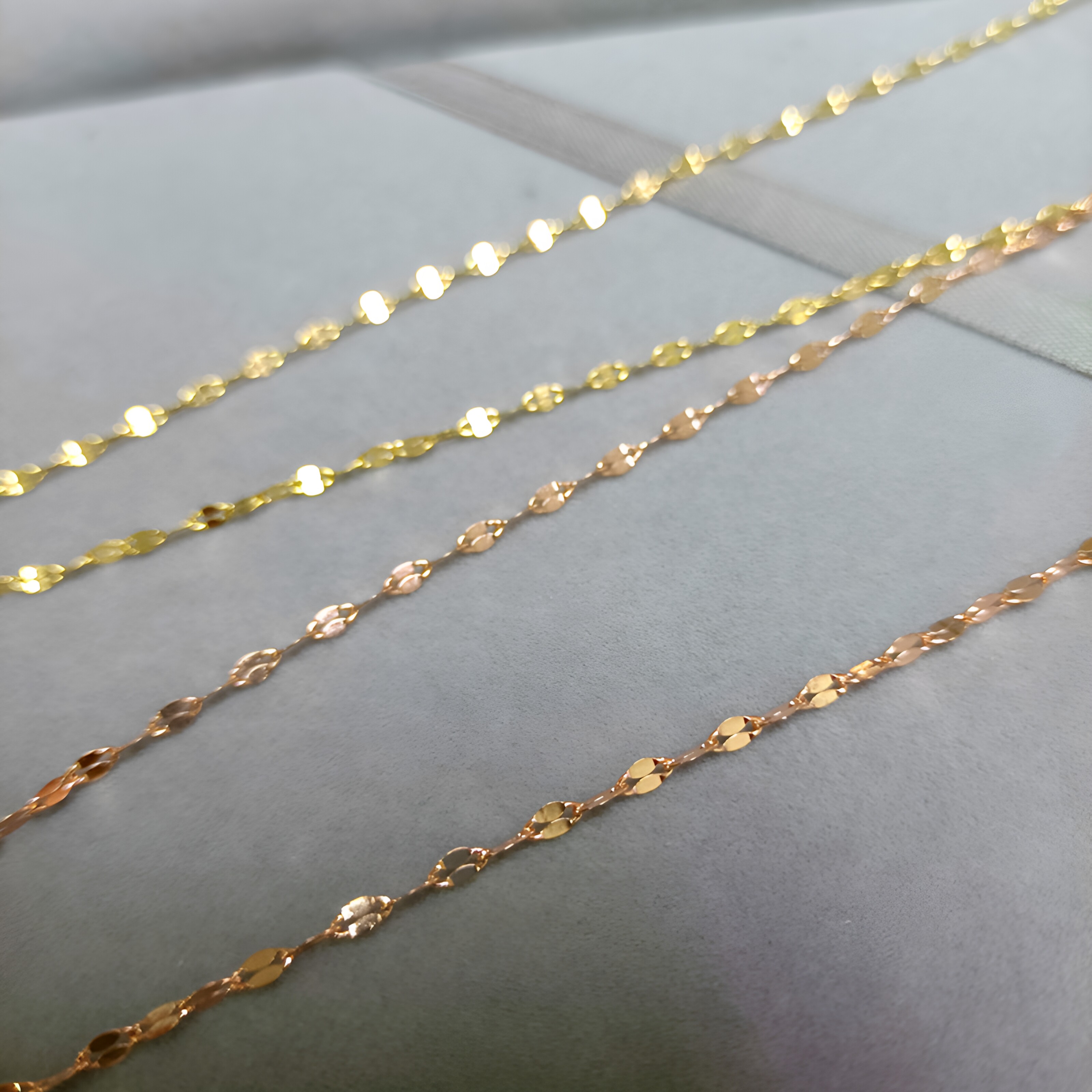 毛衣链60cm满天星嘴唇素金玫瑰