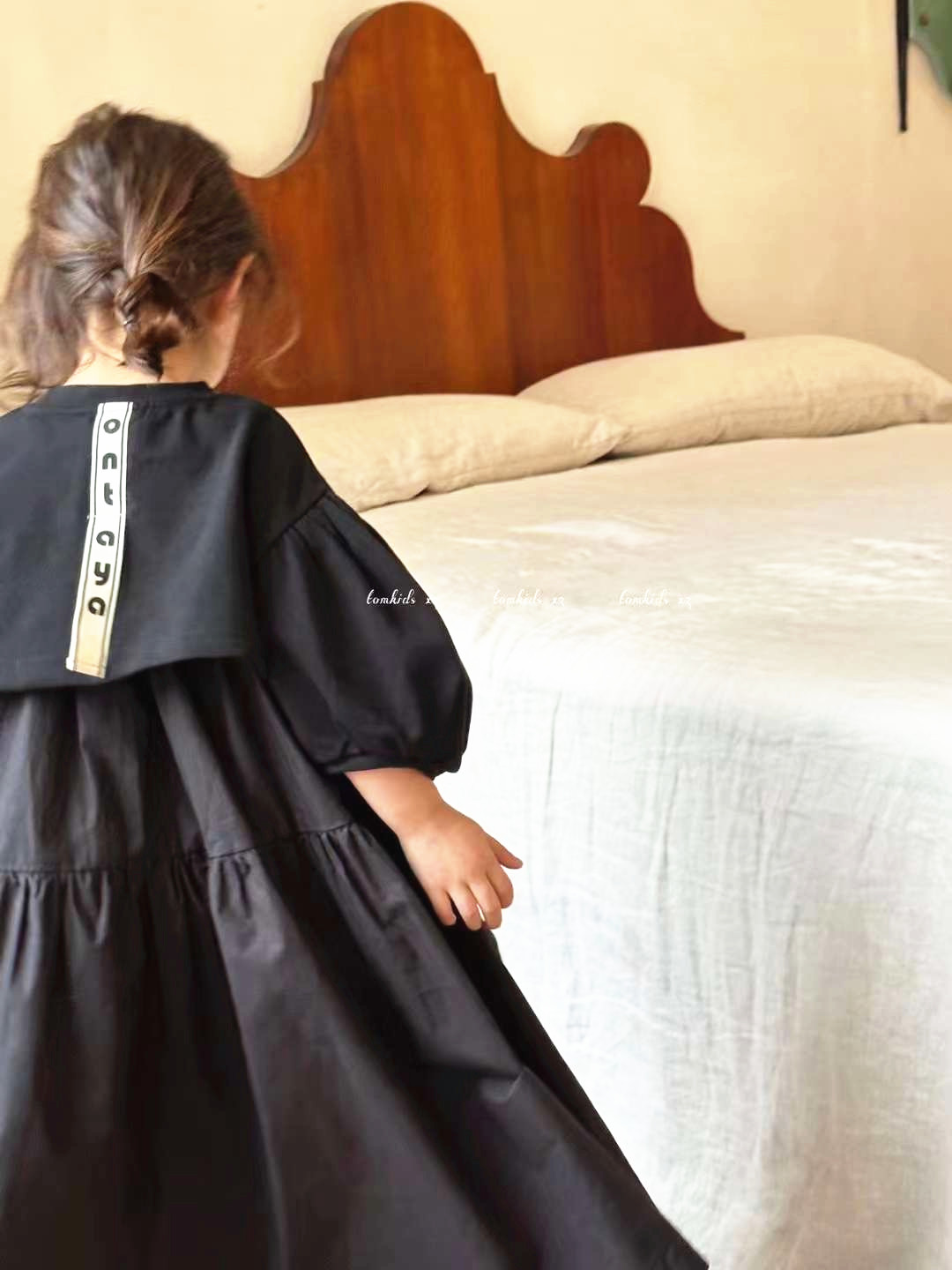 韩国童装AY潮牌女童两件套时尚连衣裙2025夏装中大童洋气亲子套装