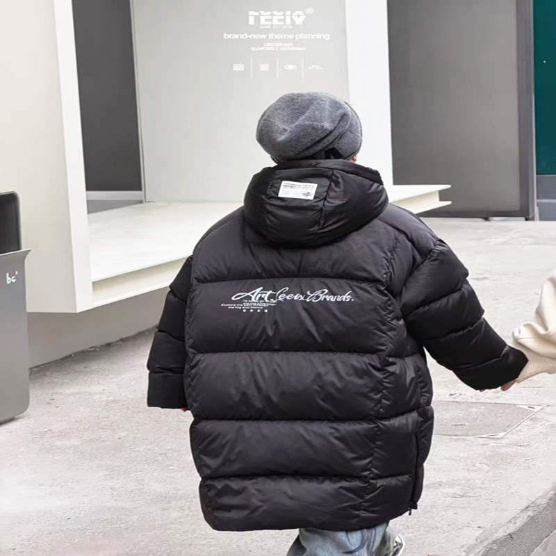 潮牌LC家长款羽绒服巨暖和男女童2025冬新大童炸街滑雪服衣橱常备