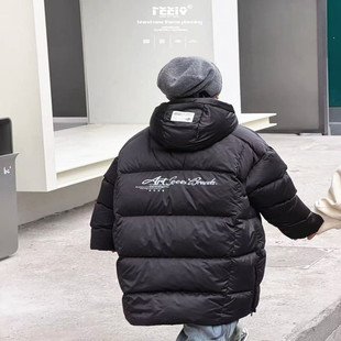 潮牌LC家长款羽绒服巨暖和男女童2025冬新大童炸街滑雪服衣橱常备