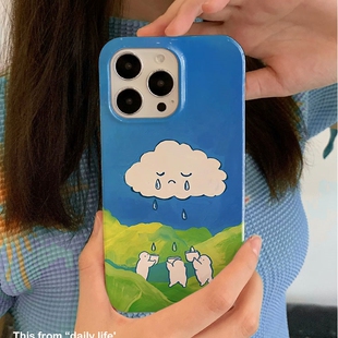 不要不开心哦适用iPhone16promax苹果14小米15新款mate70华为p70nova13荣耀200手机壳opporeno13软壳vivox100