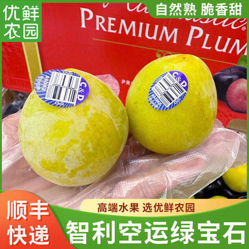 智利进口绿宝石李当季新鲜