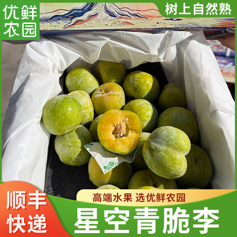 四川星空青脆李树上熟脆甜顺丰
